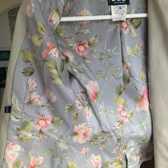 Dolce&Gabbana Tan Ittierre Spa Blazer 26/40 - Picture 9 of 11